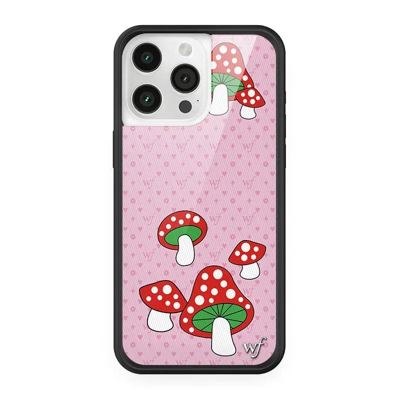 Fashion Wildflower Cartoon Swans Phone Case for iPhone 13 Pro 14 pro 15 Max 16 pro max 12 Cute Puppy WF Deer Cherry Protection