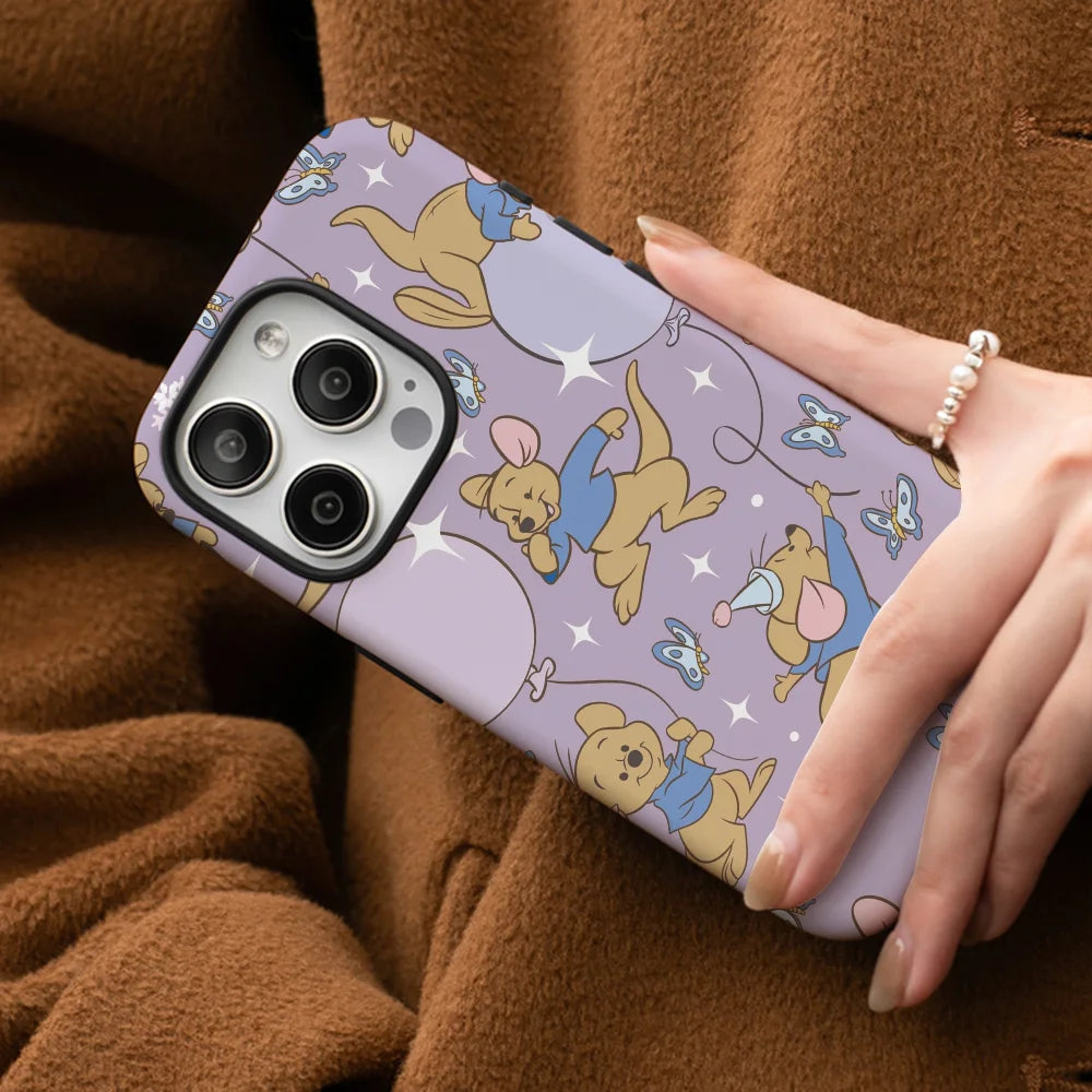 Winnie The Pooh Cute Sticker Phone Case Phone Case Film shell For iPhone 16 15 14 13 12 11 Pro Max Plus