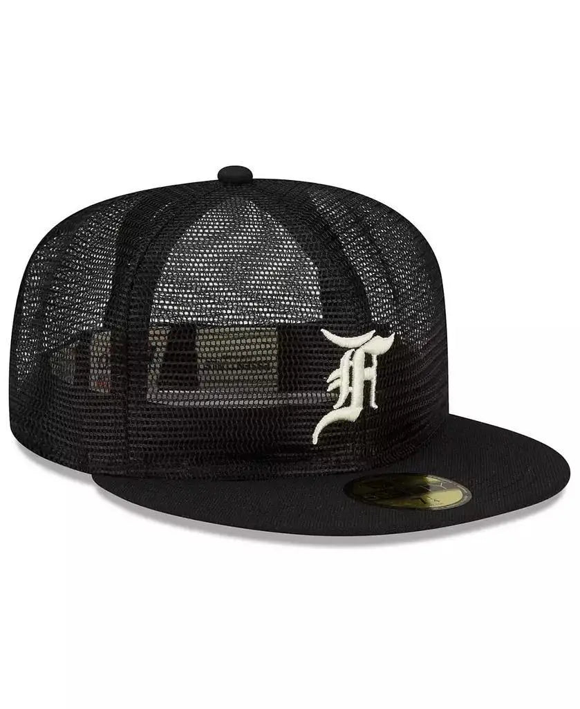 New Era | Men's x Fear of God Black Mesh 59FIFTY Fitted Hat
