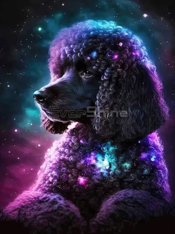 EverShine Animal Diamond Painting Lion Tiger Full Square Drill Embroidery Universe Novelty 2024 Mosaic Cat Dog Halloween Decor
