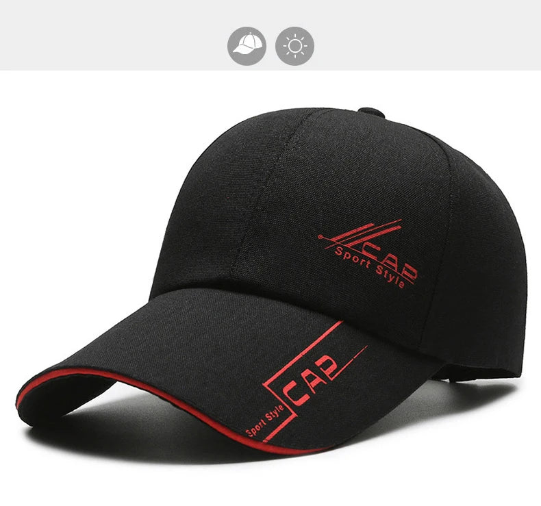 Hats, Men, Summer Long Brim, Baseball Caps, Spring Casual, Outdoor Sun, Fishing Hats, Sunscreens, Shade Caps, Women