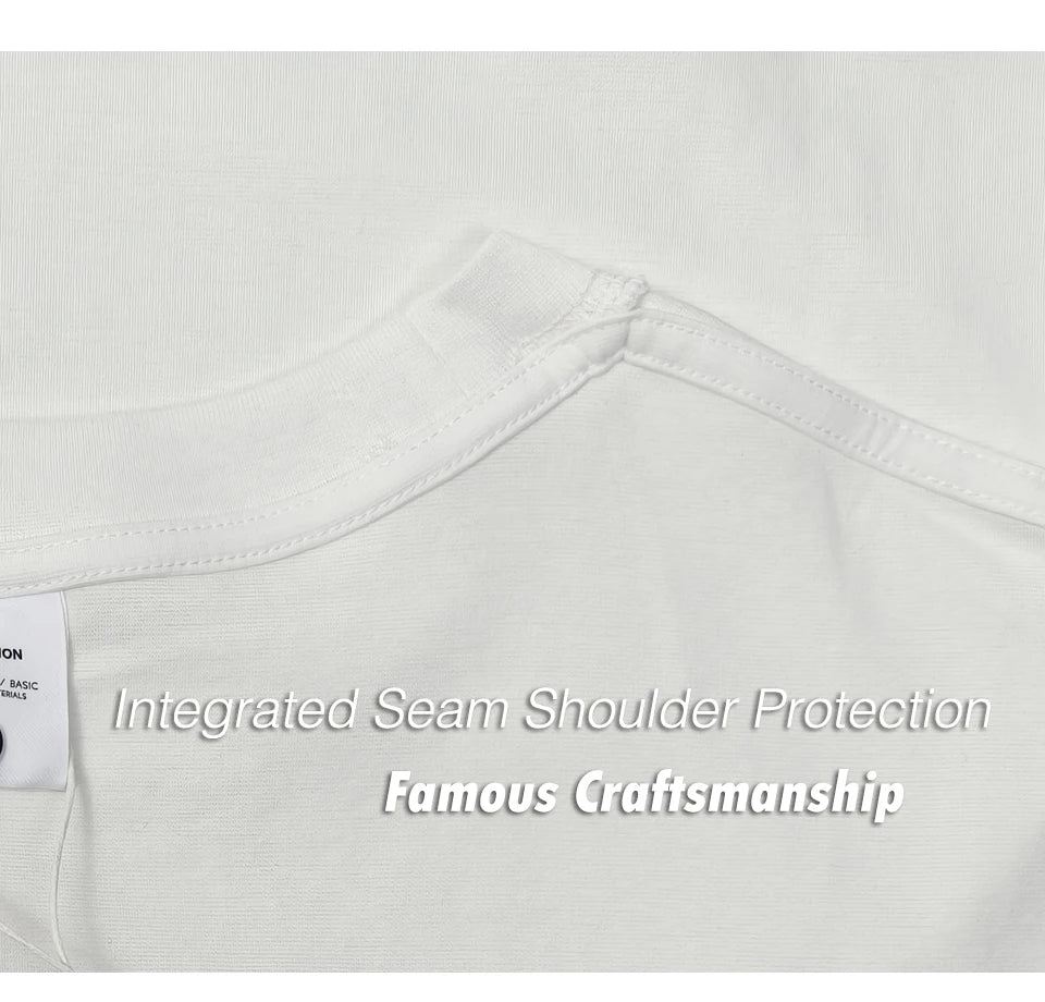 Men's Letter Embroidery Oversized T-Shirt Summer 2025 New Trendy Print Loose Short Sleeved Tee Casual Versatile Tops Clothing