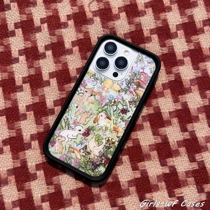 Wildflower wild Grassland Deer Duck Phone Case for iPhone 16 15 14 13 12 Pro Max Plus WF Girls Taylor Giavasis Cover Cases