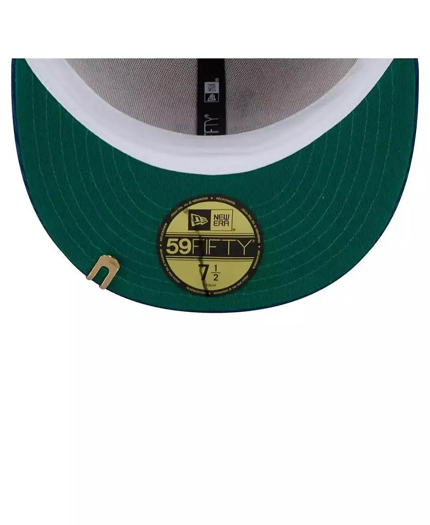 New Era | Men's Cream/Royal Los Angeles Dodgers Two-Tone Corduroy 59FIFTY Fitted Hat