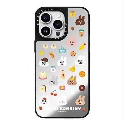 Full Screen Poya Small Panda Apple Phone Case Compatible for iPhone16Promax Cute Animal Design Mobile Phone Cover