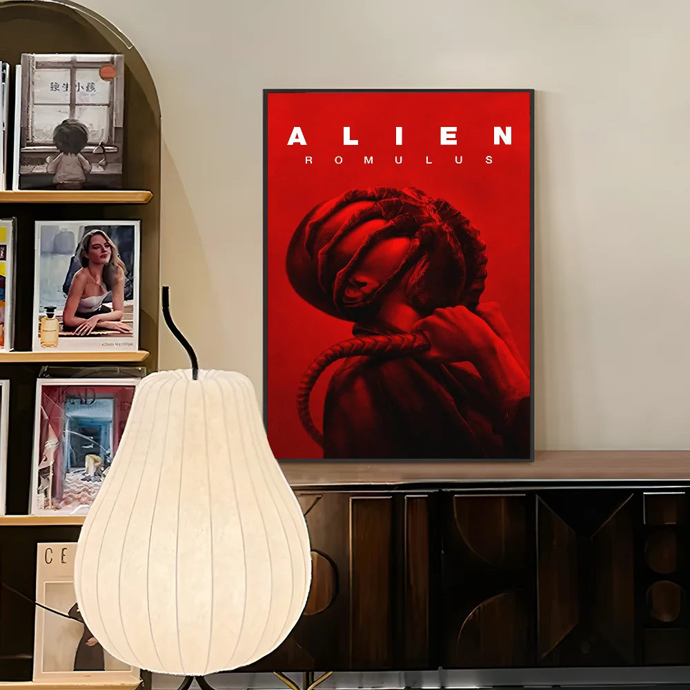 Movie a-Alien Romulus Anime Posters Sticky Whitepaper Prints Posters Artwork Kawaii Room Decor