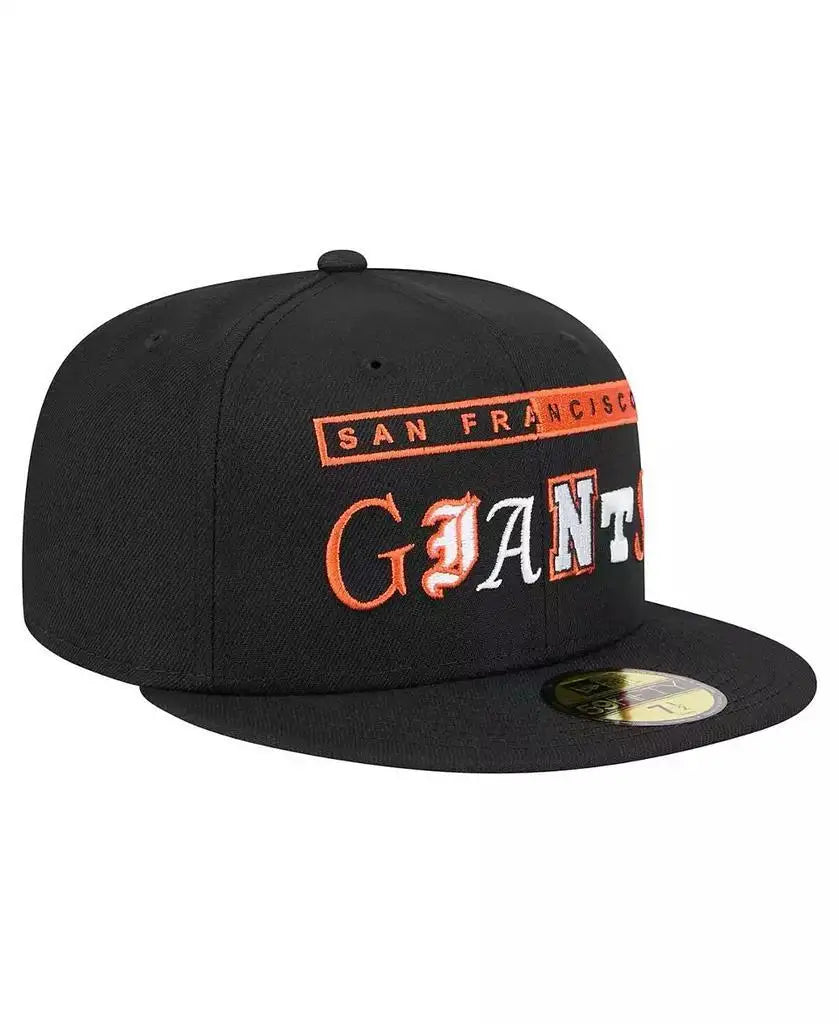 New Era | Men's Black San Francisco Giants Ransom 59FIFTY Fitted Hat