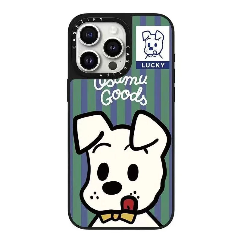 Creative Collaborative Series Mirror Phone Case for iPhone 15 pro Max Compatible with iPhone 14 pro Apple 13 Protective Cover