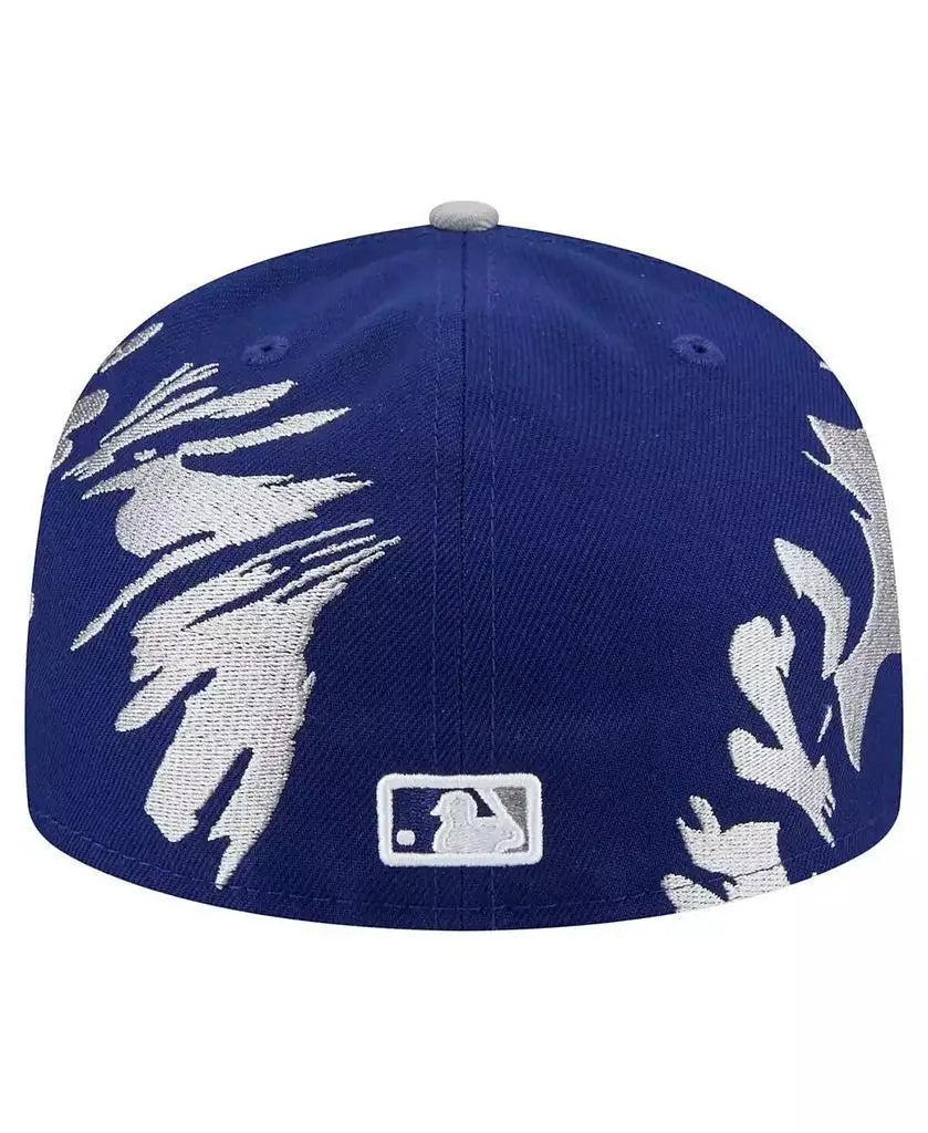 New Era | Men's Navy/Gray Los Angeles Dodgers Retro Pattern 59FIFTY Fitted Hat