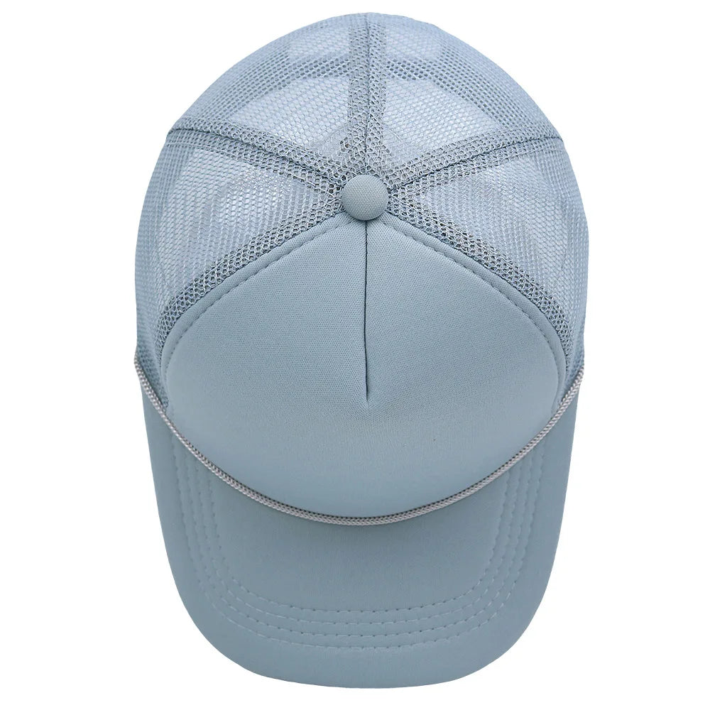 Customized Logo Summer Baseball Caps Men Mesh 5 Panel Cheaper Trucker Hats Outdoor Sport Snapback Caps Women Sun Dad Hat Gorras