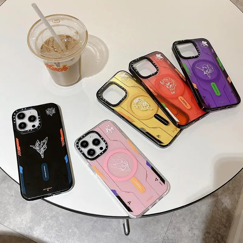 Joint EVA Fighter Is Suitable for Apple iPhone 16 ProMax Magnetic Phone Case 15/14plus Protective Case 13
