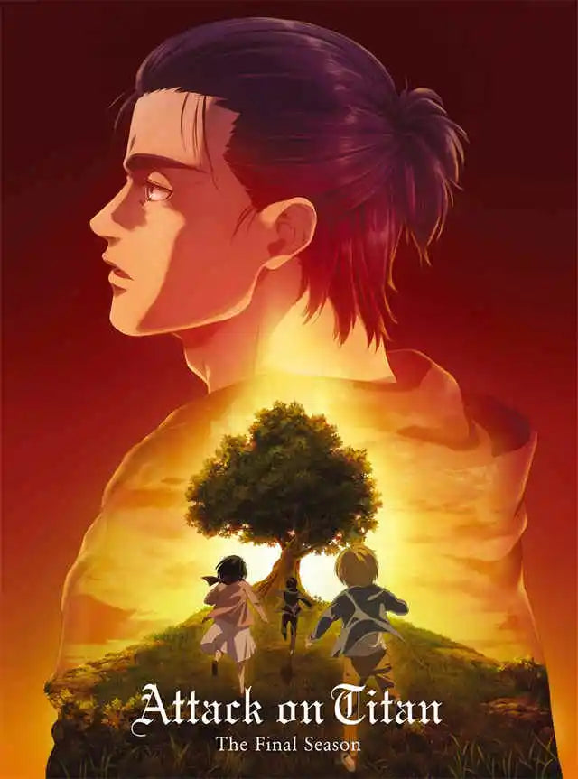 Anime Attack on Titan Final Season Poster Aesthetic Manga Canvas Painting for Home Kids Room Wall Art Mural Decor