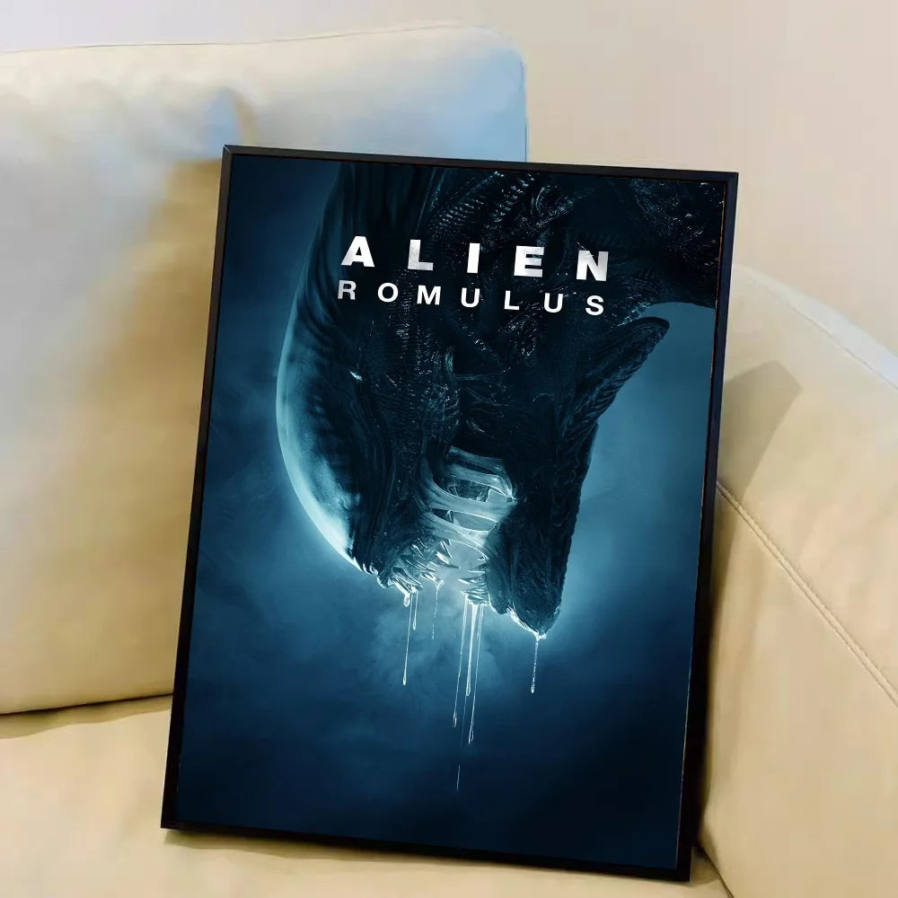 Movie a-Alien Romulus Anime Posters Sticky Whitepaper Prints Posters Artwork Kawaii Room Decor
