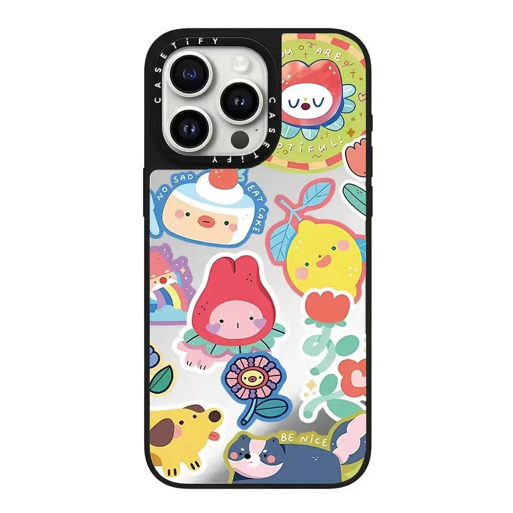 FunnyRich Collaborative Monster Design Phone Case for iPhone 16 pro Max - Vibrant Cartoon Creature-themed Apple Case