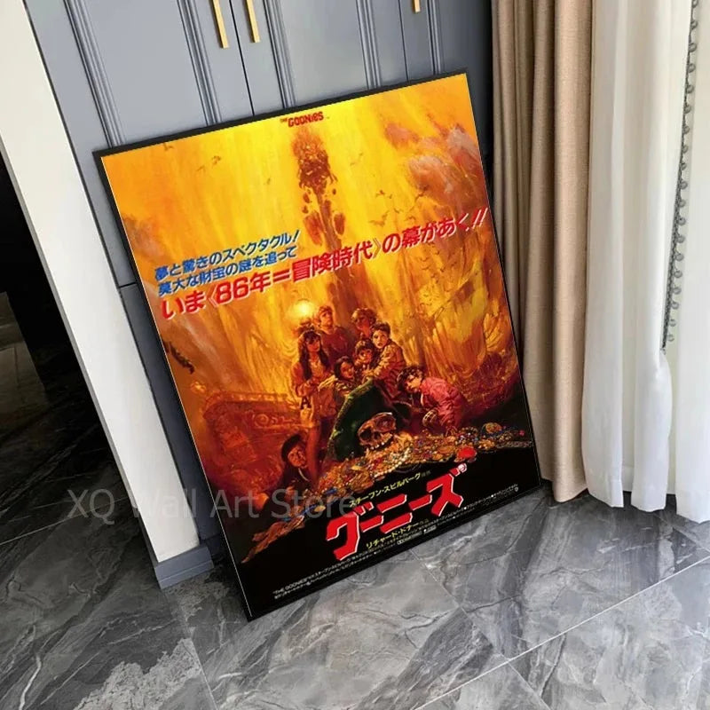 Classic The Goonies Moives Posters Print Wall Art Canvas Painting Films HD Picture for Living Room Home Decor Frameless Gift