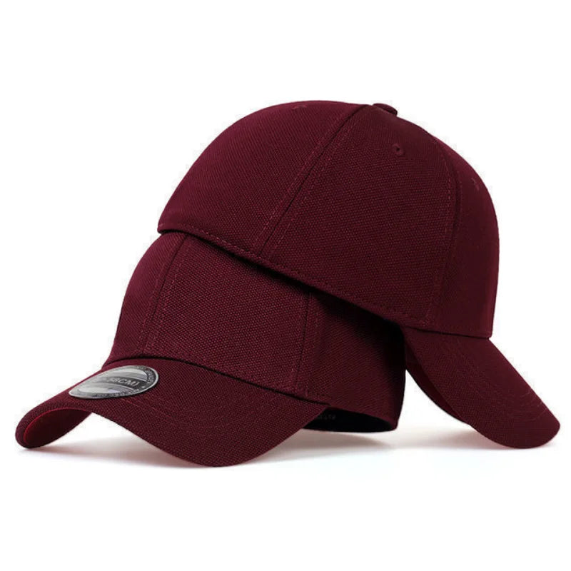Custom Logo Fully Enclosed Hat Men's Fashion Spring and Summer Post-sealing Baseball Cap Women's Outdoor Sunshade Hip-hop Hats