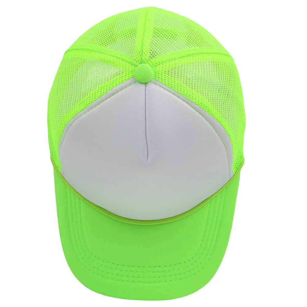 Customized Logo Summer Baseball Caps Men Mesh 5 Panel Cheaper Trucker Hats Outdoor Sport Snapback Caps Women Sun Dad Hat Gorras