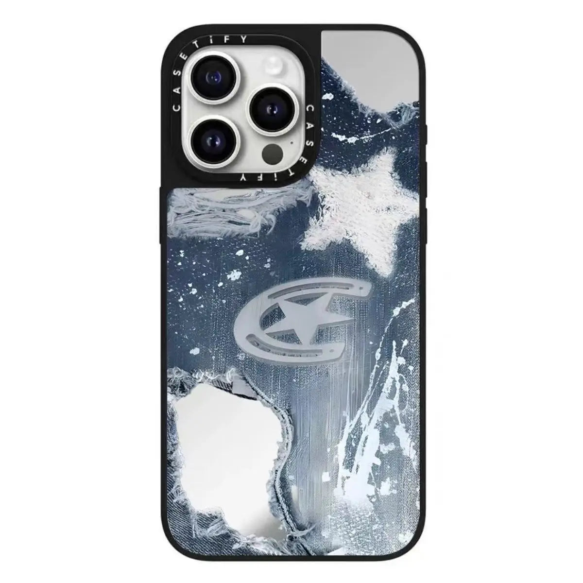 CASETiF Royal Blue Collaborative Inflatable Chessboard For iPhone 16 pro Anti-Fall Phone Case Apple Shell