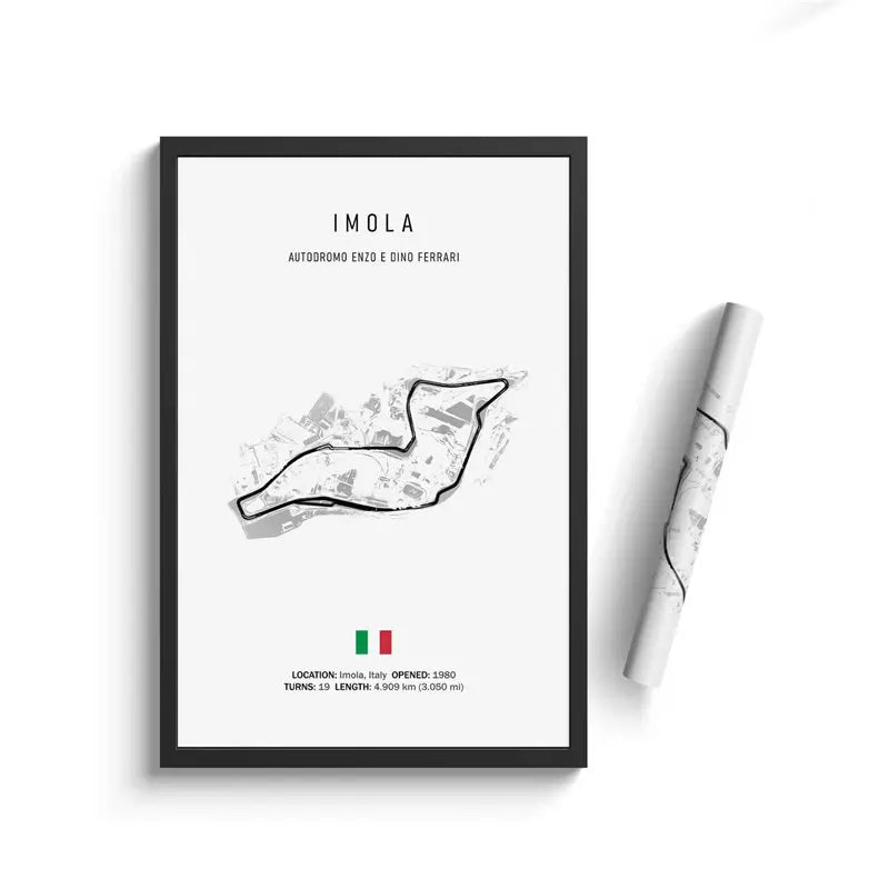 Formula 1 Internationa Track Circuit Canvas Painting F1 Wall Art Nordic Poster Aesthetic Motorsport Race Picture For Home Decor