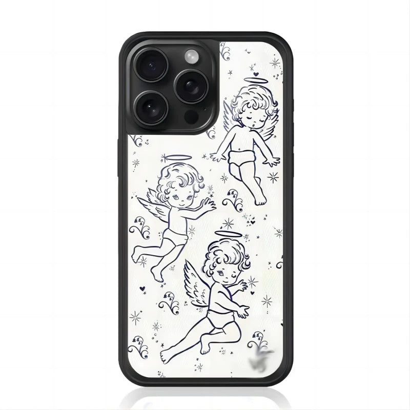 Wildflower Cartoon cute phone case iPhone Animal Fruit Flower Creative 13 Pro 14 Pro 15 Pro WF Strawberry phone case