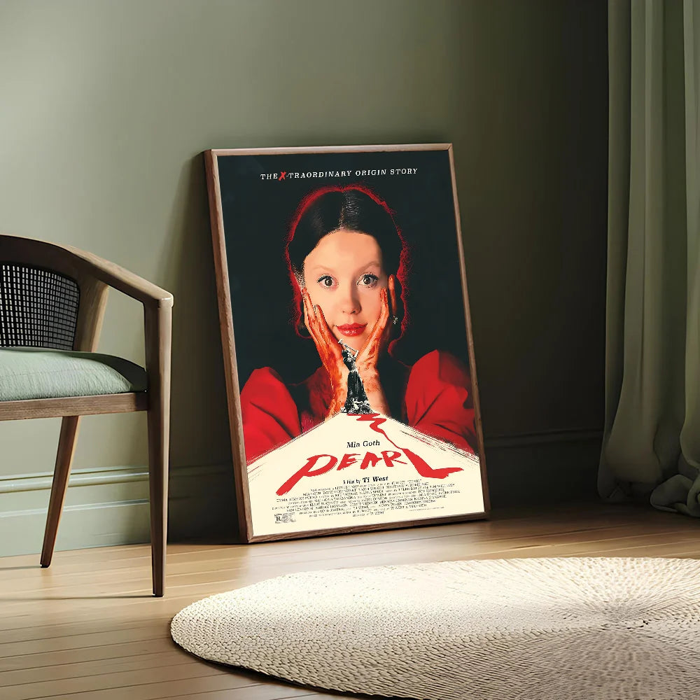 Pearl Posters 2022 Horror Movie Anime Posters Sticky Whitepaper Prints Posters Artwork Kawaii Room Decor