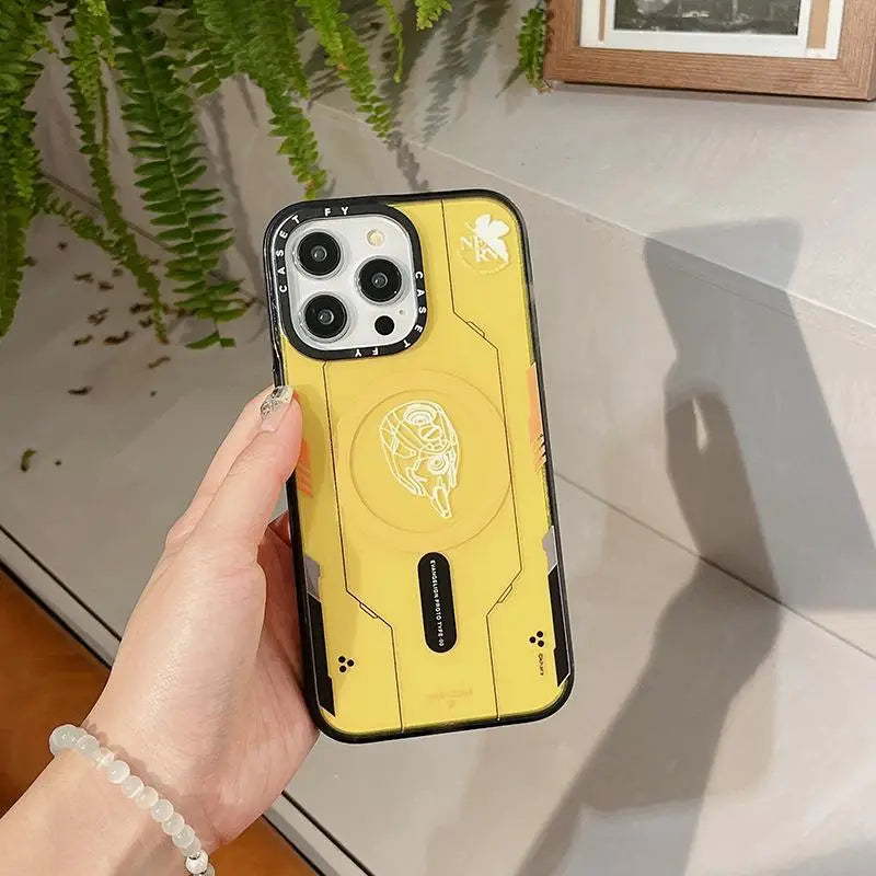 Joint EVA Fighter Is Suitable for Apple iPhone 16 ProMax Magnetic Phone Case 15/14plus Protective Case 13