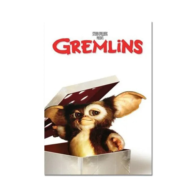 80s Classic Movie Posters Canvas Print - HD Wall Art for Bar & Living Room Decor