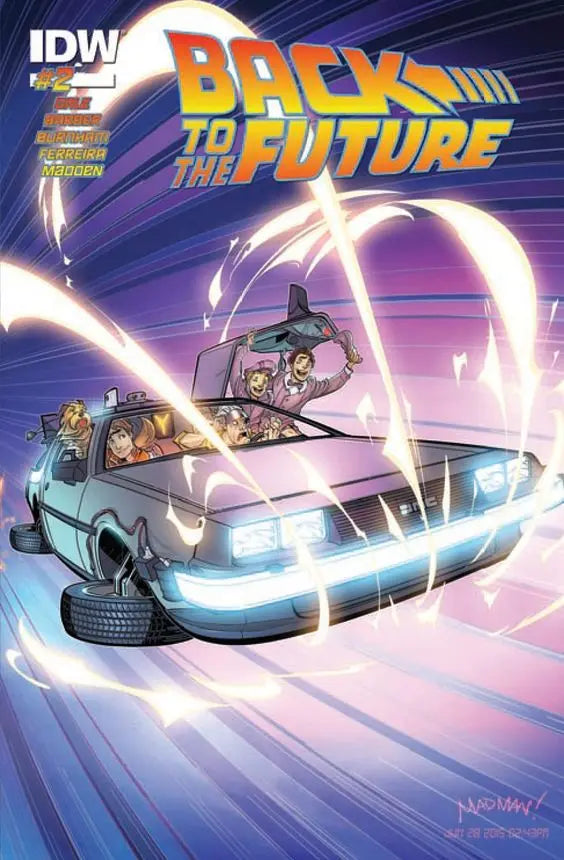 Back To The Future Car Canvas Art Print Retro Movie Wall Decor for Living Room Home Decor Poster