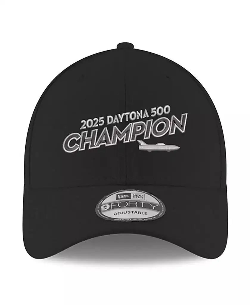 New Era | Men's Black William Byron 2025 Daytona 500 Champion 9FORTY Adjustable Hat