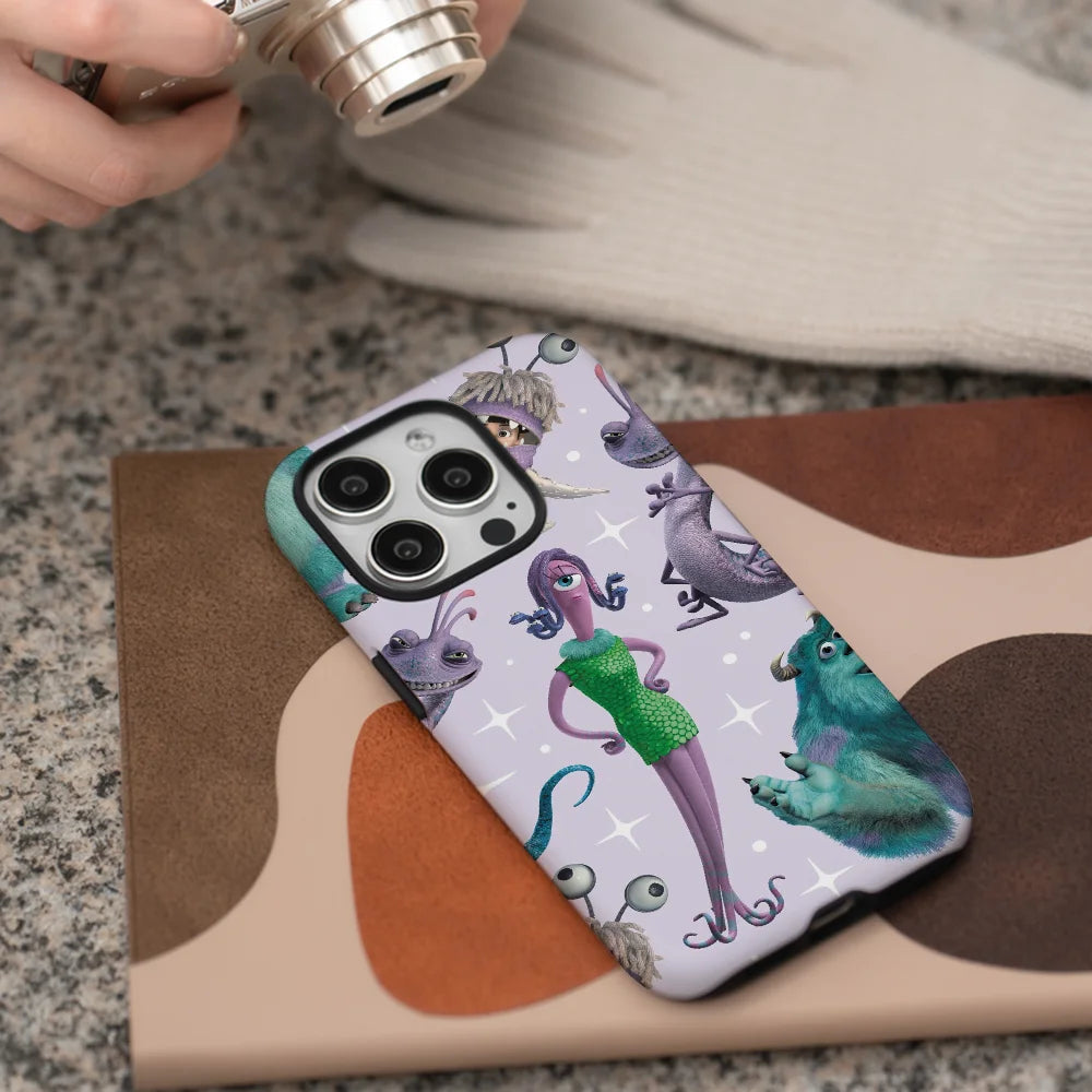 Monsters Inc Sticker Phone Case Phone Case Film shell For iPhone 16 15 14 13 12 11 Pro Max Plus