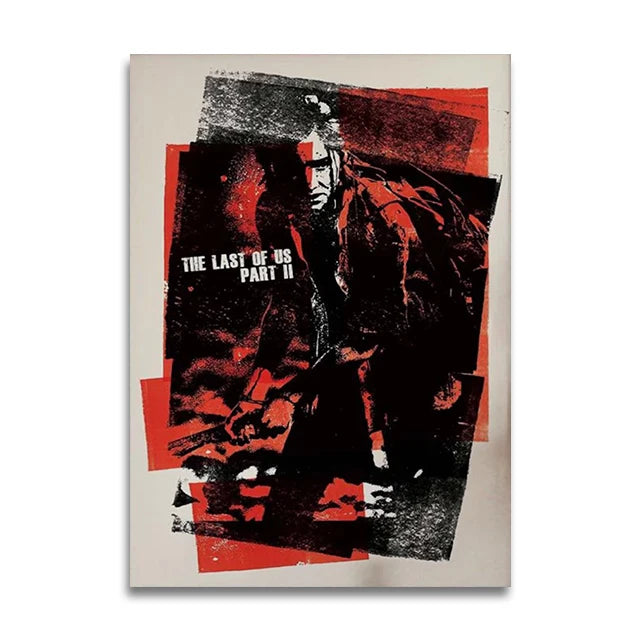 KSUMRET Movie Game Canvas Wall Art Print Poster Decorative Painting Modern Home Decor Give Movie Gift Unframed