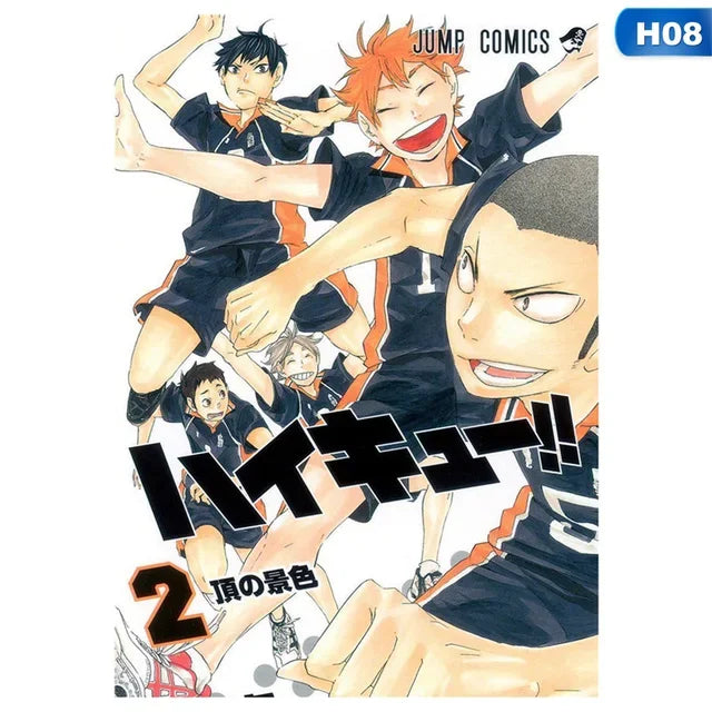 Haikyuu Anime Volleyball Poster Kids Room Canvas Wall Art Decor Cartoon Painting Print