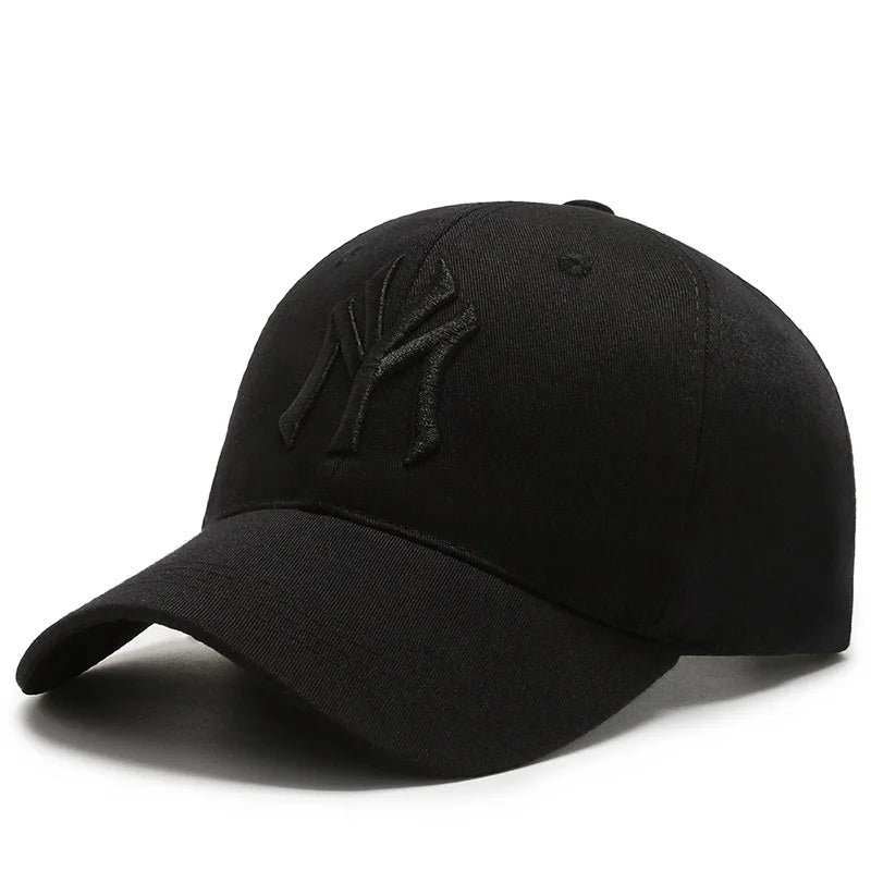 Fashion New MY Embroidered Baseball Cap Men Women Outdoor Sport Visor Sun Hat Adjustable Breathable Snapback Hip Hop Hats Gorras
