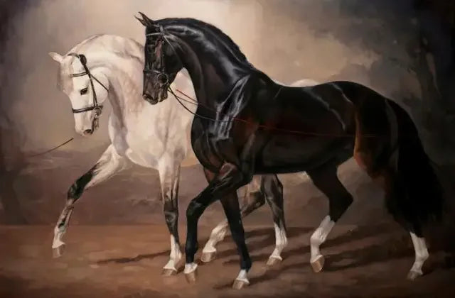 Wild Horse Running Canvas Painting Animal Steed Wall Art Posters and Prints for Home Decoration Modern Room Decor Cuadros