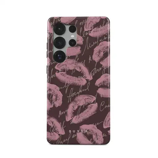 Melodrama BURGA Phone Case for Samsung Galaxy S25 S24 S23 S20 FE Plus Ultra 4G 5G Glossy Film Hard PC Cover