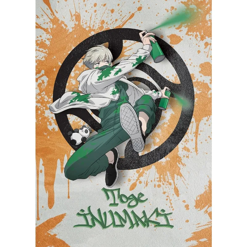 Modern Japan Anime Jujutsu Kaisen Poster and Print Comic Character Canvas Painting Wall Art Pcirtue for Living Room Home Decor