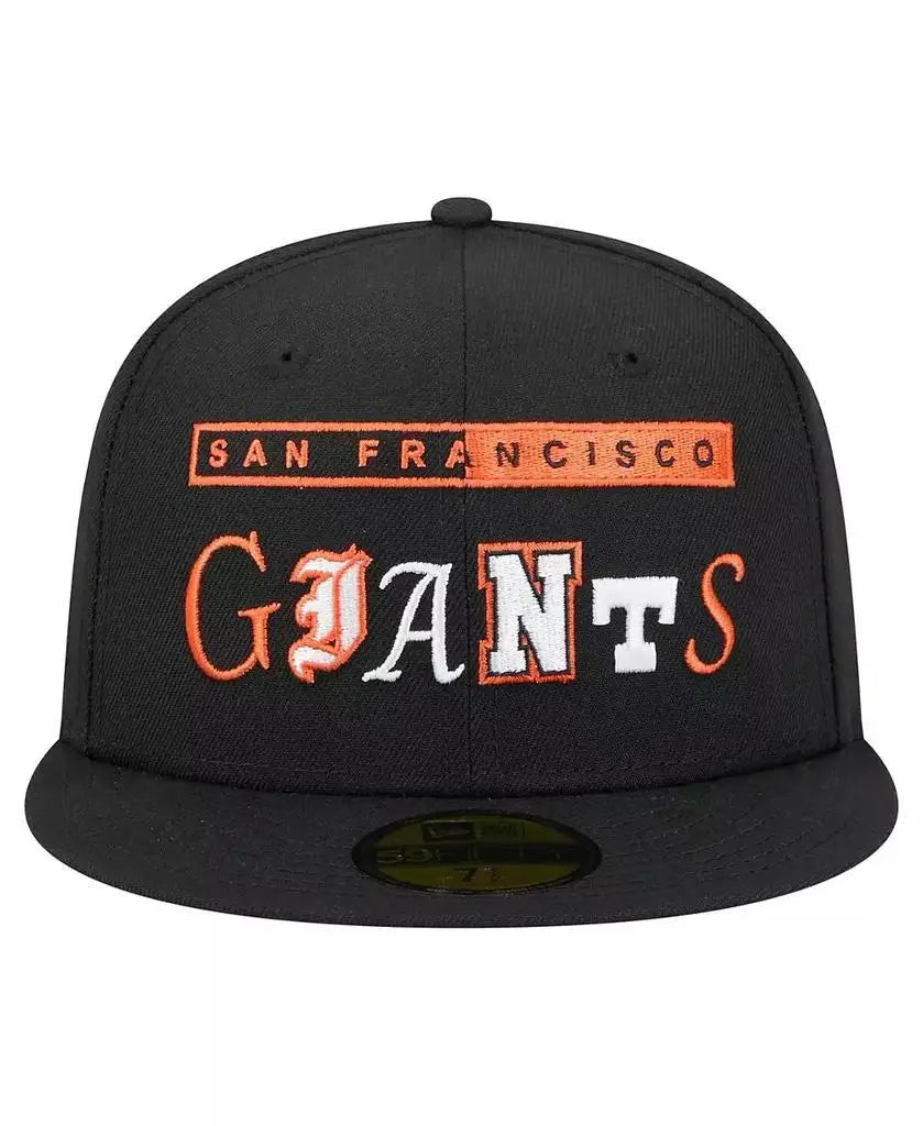 New Era | Men's Black San Francisco Giants Ransom 59FIFTY Fitted Hat