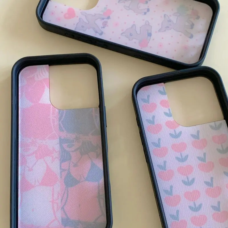 New Wildflower 3D Bikini Girl Phone Case for iPhone 16 15 14 13 12 Pro Max Plus 16pro 15pro WF Christmas Deer Swimsuit Cover