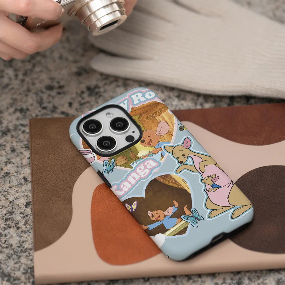Winnie The Pooh Cute Sticker Phone Case Phone Case Film shell For iPhone 16 15 14 13 12 11 Pro Max Plus