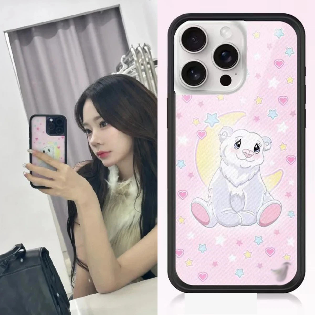 Wildflower 3D Ins Strawberry cherry Phone Case for iPhone 15 14 13 Pro Max 13pro 14pro 15pro WF Cute Cartoon Cover Funda