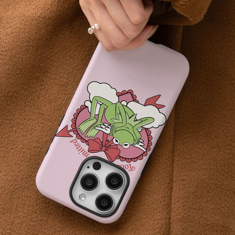 K-Kermit T-Totally K-Kermitted Phone Case Phone Case Film shell For iPhone 16 15 14 13 12 11 Pro Max Plus