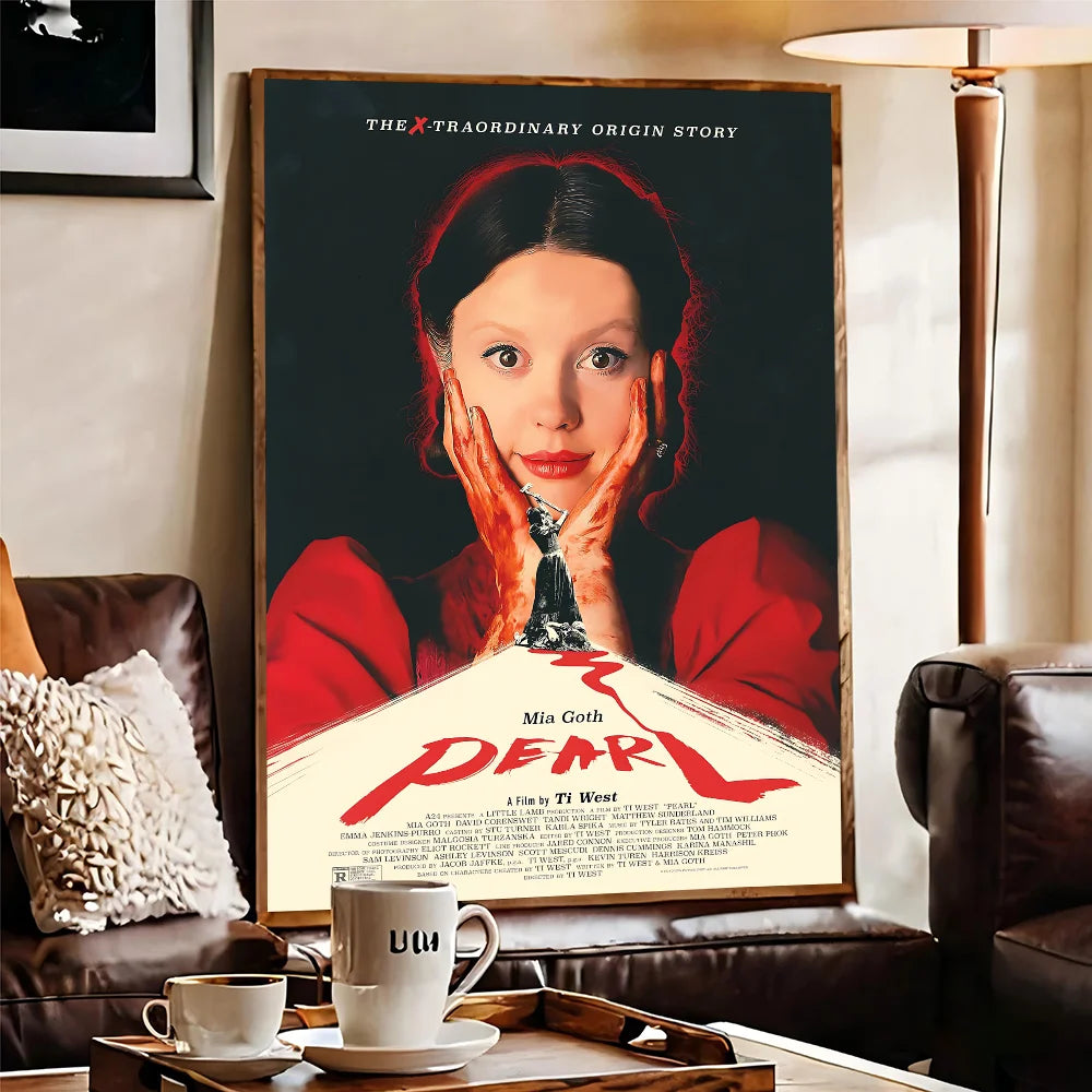 Pearl Posters 2022 Horror Movie Anime Posters Sticky Whitepaper Prints Posters Artwork Kawaii Room Decor