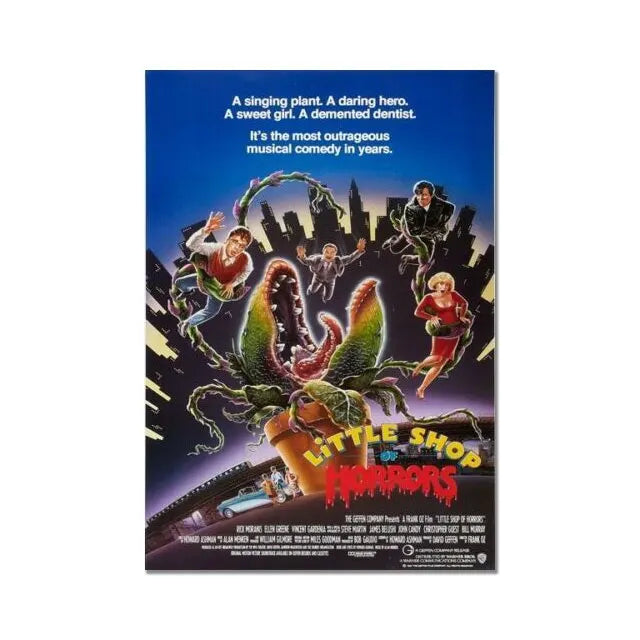 80s Classic Movie Posters Canvas Print - HD Wall Art for Bar & Living Room Decor