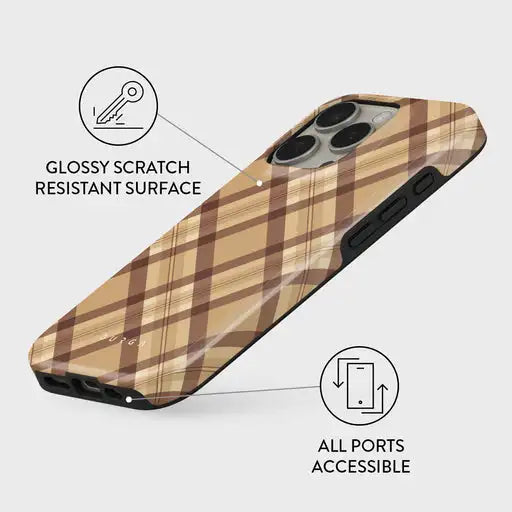 Coffee Break BURGA Phone Case for iPhone 16 15 14 13 12 11 X XS XR XSMAX 7 8 Pro Max Plus Luxury Double-layer Back Cover