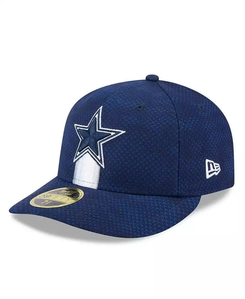 New Era | Men's Navy Dallas Cowboys 2024 Sideline Low Profile 59FIFTY Fitted Hat