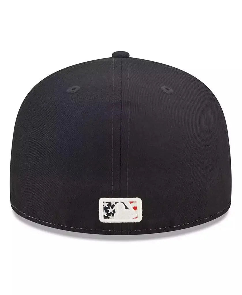 New Era | Men's Navy Los Angeles Dodgers 2022 4th of July On-Field 59FIFTY Fitted Hat