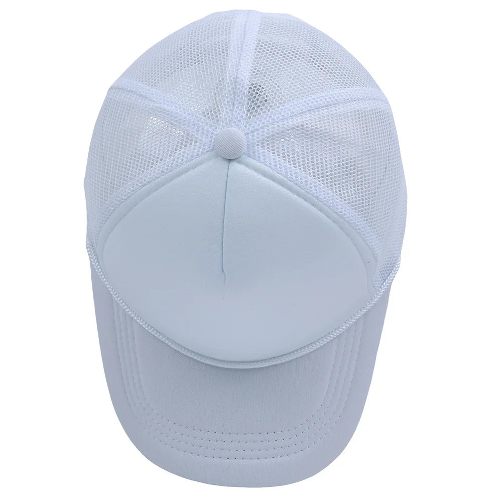 Customized Logo Summer Baseball Caps Men Mesh 5 Panel Cheaper Trucker Hats Outdoor Sport Snapback Caps Women Sun Dad Hat Gorras