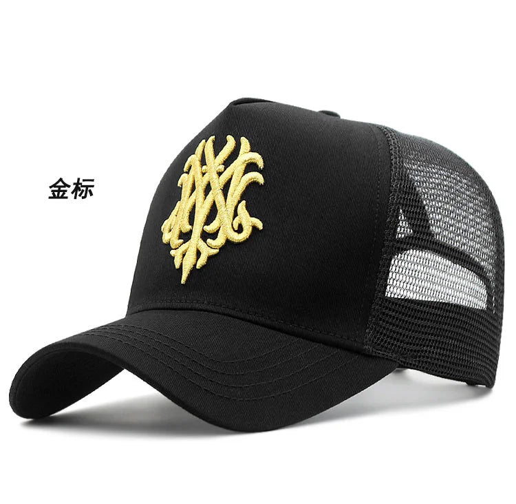 Mesh Trucker Cap Women Summer Sun Caps High and Large Snapback Hat Big Head Men Oversize Baseball Hats 56-60cm 60-65cm