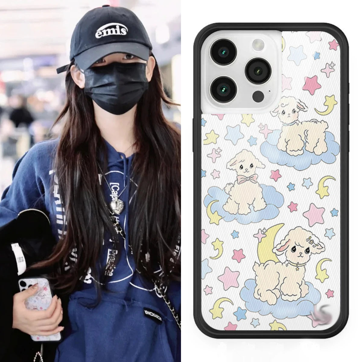 Wildflower 3D Ins Strawberry cherry Phone Case for iPhone 15 14 13 Pro Max 13pro 14pro 15pro WF Cute Cartoon Cover Funda