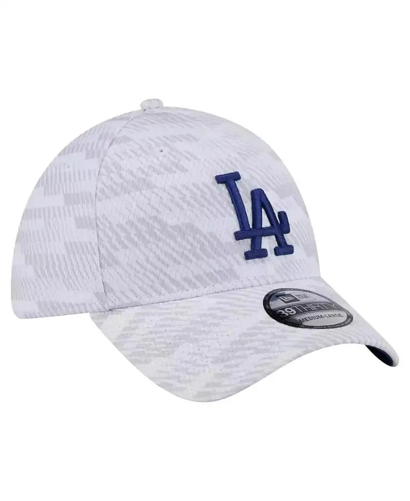 New Era | Men's White Los Angeles Dodgers Graded 39THIRTY Flex Hat